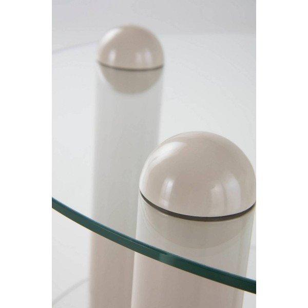 Stikla apaļš sānu galdiņš ø 48 cm Egan – Jotex-image-3