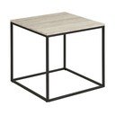 Sānu galdiņš ar akmens imitāciju 45x45 cm Vita – House Nordic