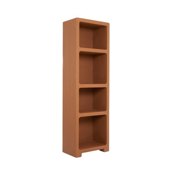 Terakotas oranžs plaukts 60x190x35 cm Naluno – Light & Living