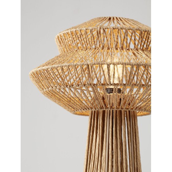 Dabīga toņa no virves stāvlampa (augstums 90,5 cm) Nua – Nova Luce-image-4