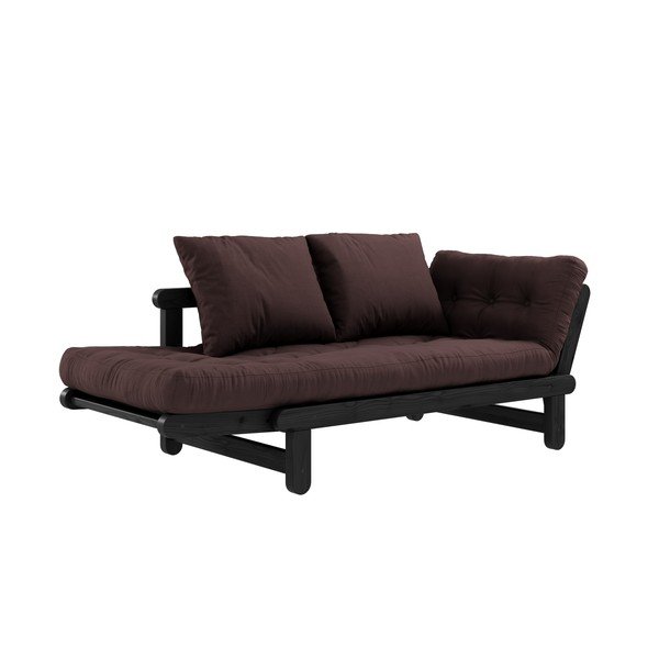 Izvelkamais dīvāns Karup Design Beat Black/Brown-image-4