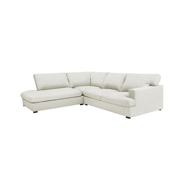 Krēmkrāsas un balta stūra dīvāns Windsor & Co Sofas Daphne, kreisais stūris-image-3