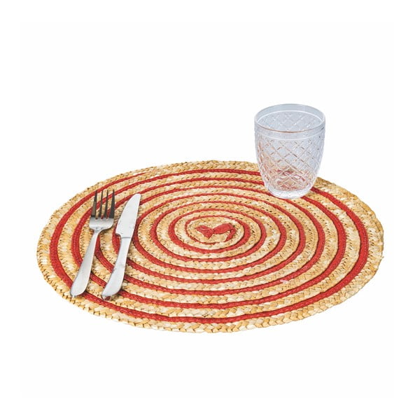 Paliktņi no rafijas (6 gab.) ø 38 cm Spiral – Villa d'Este-image-1