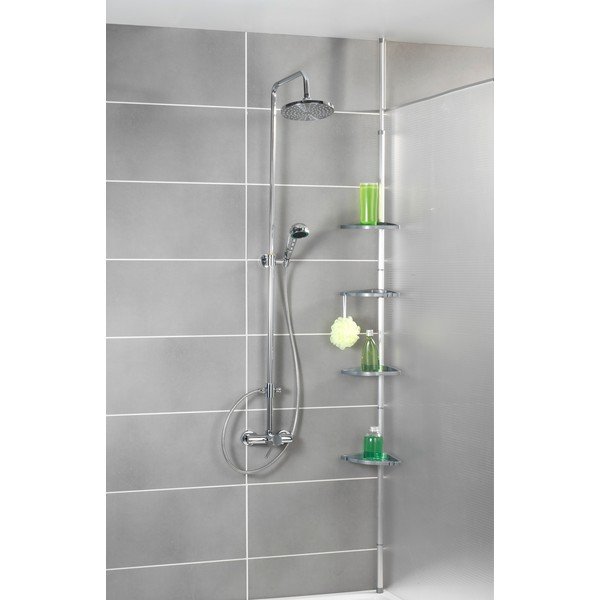 Teleskopiskais dušas plaukts Wenko Compact Silver-image-3