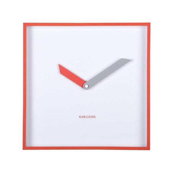 Sienas pulkstenis Cool Retro Cuadrado – Karlsson