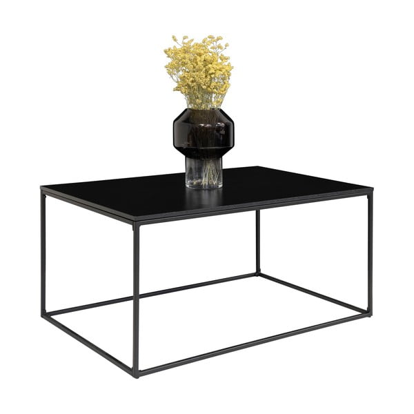 Melns kafijas galdiņš House Nordic Vita, 90 x 60 cm-image-1