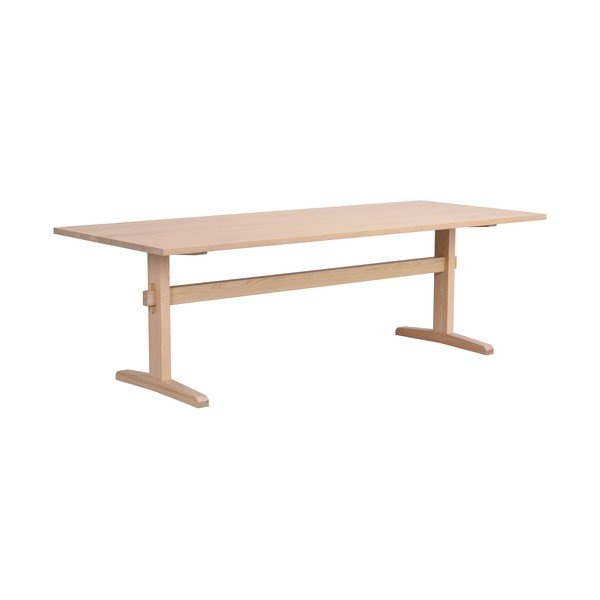 Izvelkams ēdamgalds ar ozolkoka imiācijas virsmu 240x95 cm Westville – Rowico-image-2