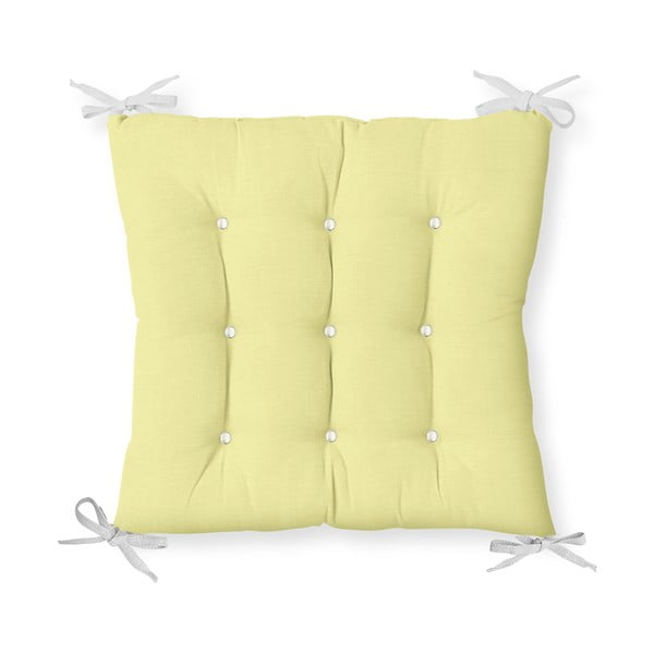 Sēdekļa spilvens ar kokvilnas maisījumu Minimalist Cushion Covers Lime, 40 x 40 cm