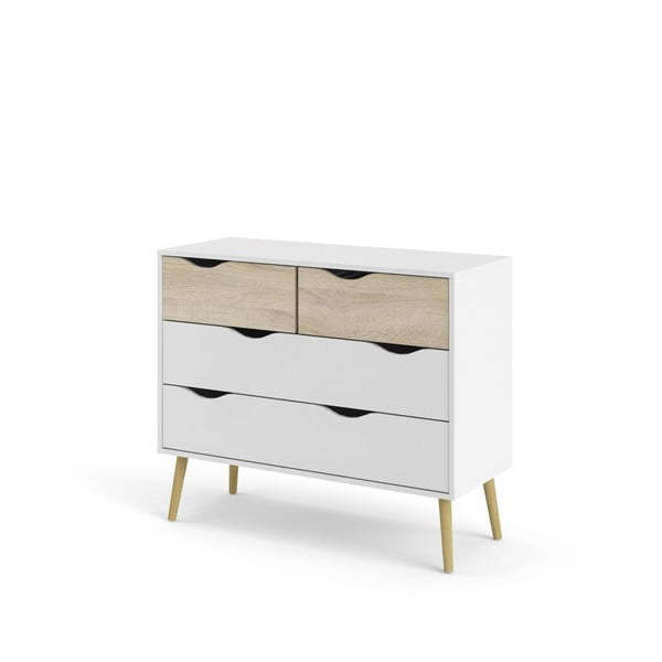 Balta kumode Tvilum Oslo, 99 x 82 cm-image-4