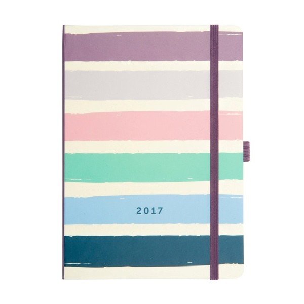 Dienasgrāmata Busy B Busy Life Stripe 2017-image-2