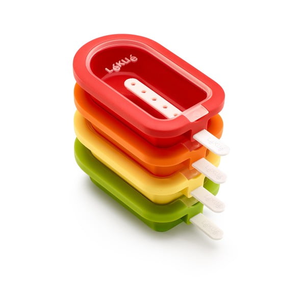 Silikona saldējuma formiņas (4 gab.) – Lékué