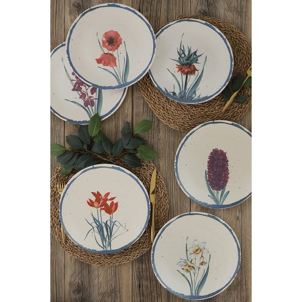 6 keramikas šķīvju komplekts My Ceramic, ø 25 cm-image-2