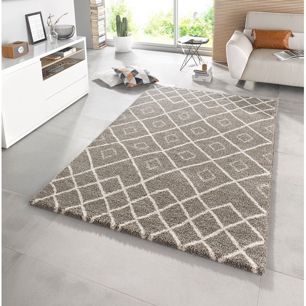Brūns paklājs Mint Rugs Draw, 160 x 230 cm-image-1