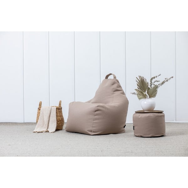 Brūns sēžammaiss no buklē auduma Play Amuse – SLOWDOWN-image-1