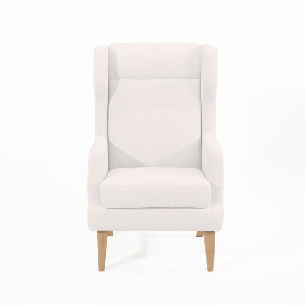Krēmkrāsas atzveltnes krēsls Max Winzer Bennet Suede-image-3