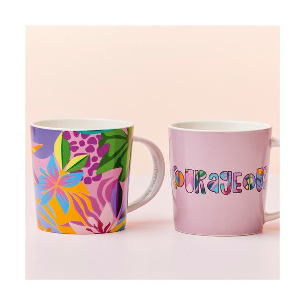 Porcelāna krūzes (2 gab.) 380 ml Be Fierce – Maxwell & Williams-image-1