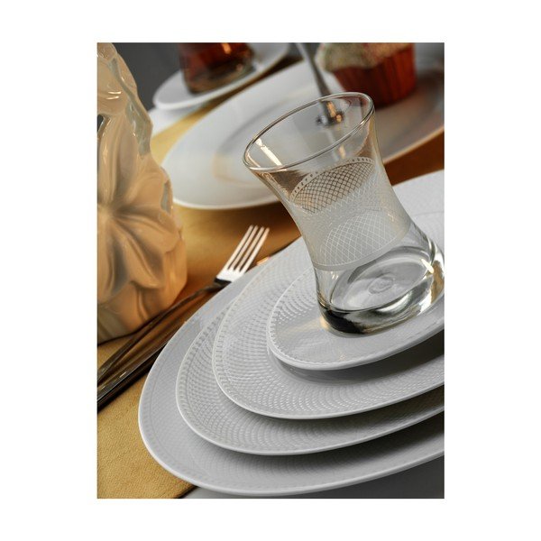 46 gabalu porcelāna komplekts Kutahya Tea Party-image-1