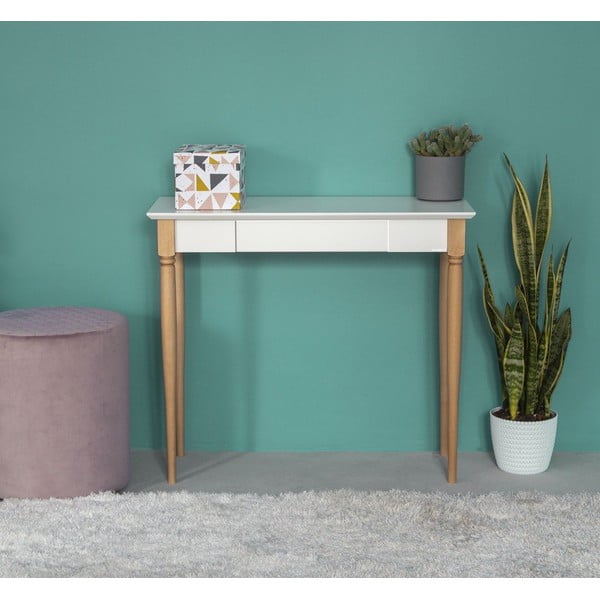 Balts Ragaba Mamo darba galds, platums 65 cm-image-1