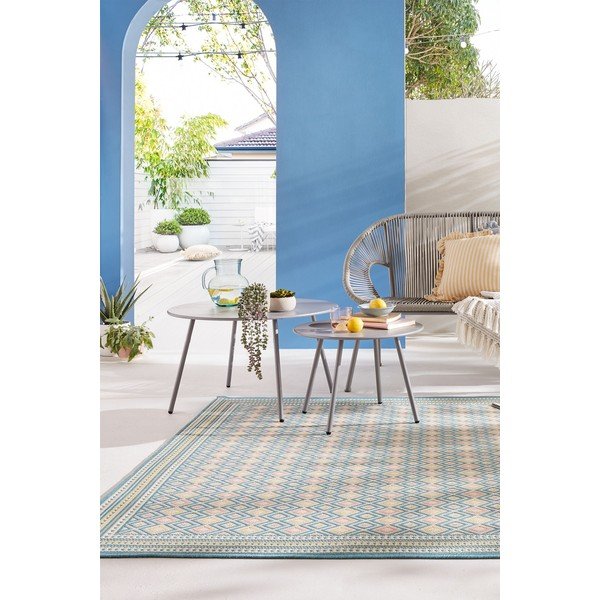 Gaiši zaļš āra paklājs 160x230 cm Coast – Flair Rugs-image-1