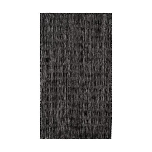Melns iekštelpu un āra paklājs 60x100 cm Mira 1450 – Ayyildiz Carpets