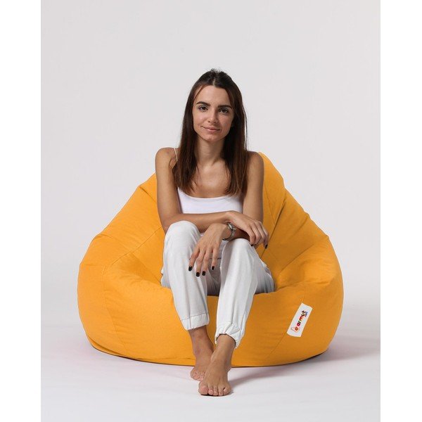 Dzeltens dārza sēžammaiss Premium XXL – Floriane Garden-image-1
