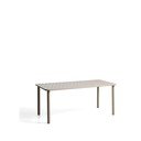 Tērauda dārza ēdamgalds 90x180 cm Brai – Kave Home
