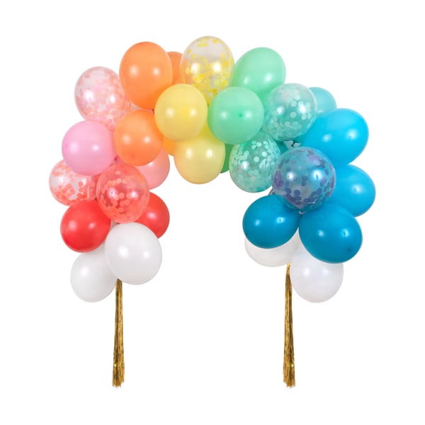 Ballīšu piederumi (40 gab.) Rainbow Balloon Arch – Meri Meri