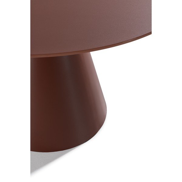 Apaļš ēdamgalds ar stikla galda virsmu ø 120 cm Vida – MOME-image-4