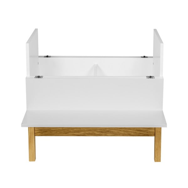 Balts/dabīga toņa vīna skapis 75x70 cm Grande – Woodman-image-3