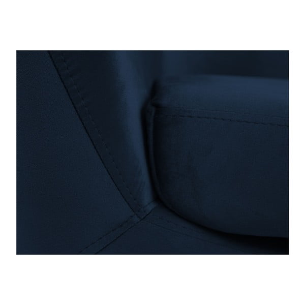 Mazzini Sofas Amelie tumši zils krēsls-image-3