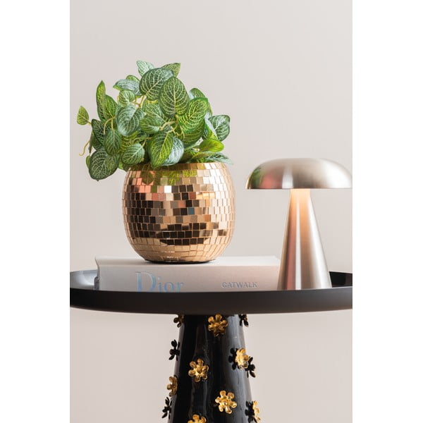 Zelta krāsas LED galda lampa ar regulējamu spilgtumu ar metāla abažūru (augstums 20,5 cm) Rachel – Leitmotiv-image-3