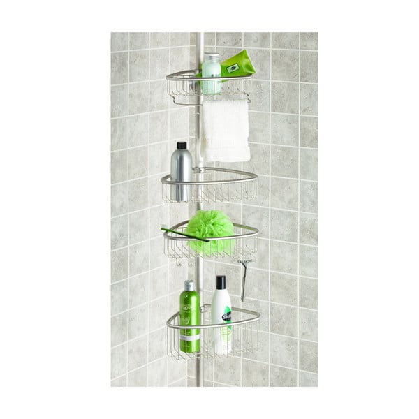 Regulējams nerūsējošā tērauda vannas istabas statīvs iDesign Forma-image-4