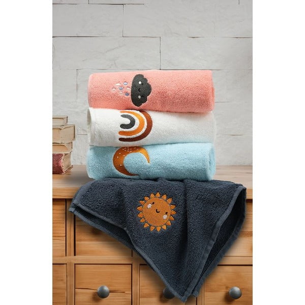 Kokvilnas dvieļi (4 gab.) 30x50 cm – Mila Home-image-2