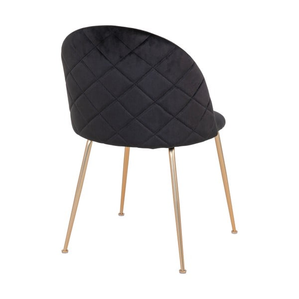 Melni samta pusdienu krēsli (2 gab.) Geneve – House Nordic-image-3