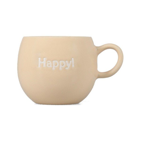 Bēša akmensmasas krūze 420 ml Muggies – Salt&Pepper