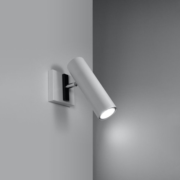 Balta prožektora tipa lampa 8x8 cm Mira – Sollux-image-2