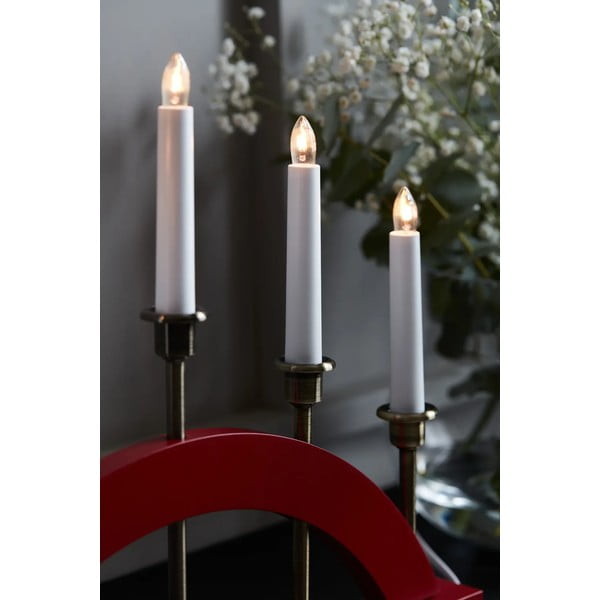 Sarkans Ziemassvētku gaismas dekors Bridge – Markslöjd-image-2