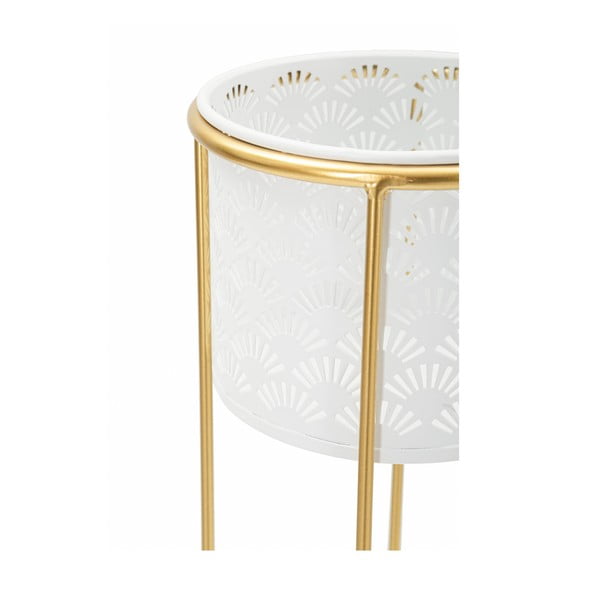 Metāla puķu podu statīvi (2 gab.) ø 17 cm (augstums 46 cm) Whity – Mauro Ferretti-image-4