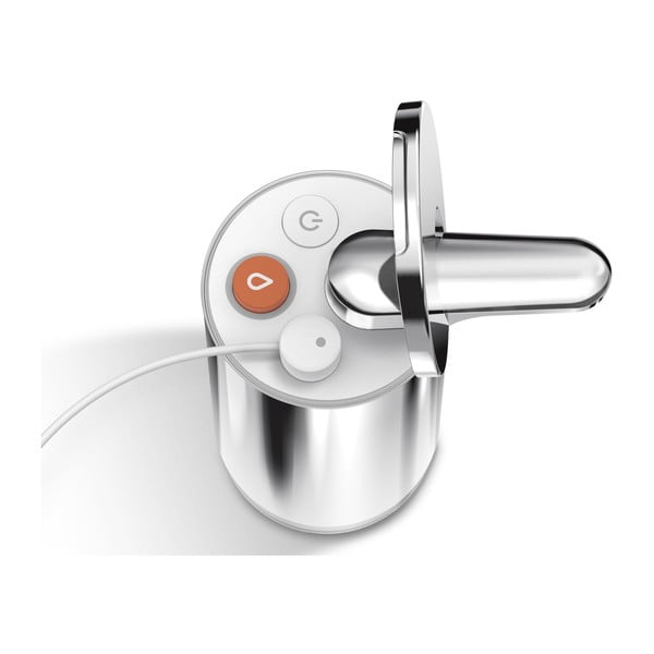 Automātiskais ziepju dozators sudraba krāsā no tērauda 266 ml – simplehuman-image-2