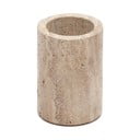 Bēšs akmens trauks zobu birstei Macre – Kave Home