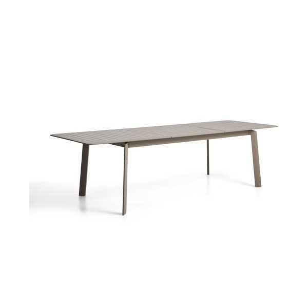 Metāla dārza ēdamgalds 100x205 cm Brela – Kave Home