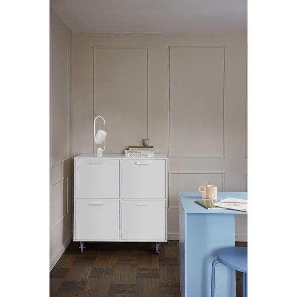 Balta zema kumode 89x82 cm Keep by Hammel – Hammel Furniture-image-1