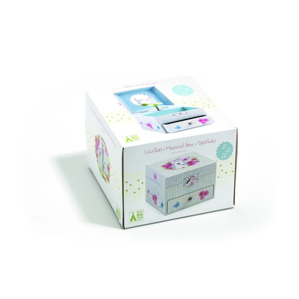 Koka rotaļlietu kaste Djeco Bunny-image-1