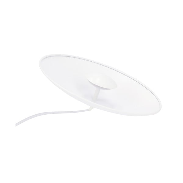 Balta LED piekaramā lampa ar metāla abažūru Lund – Candellux Lighting-image-4