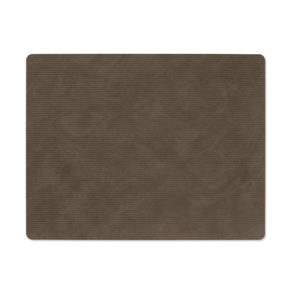 Galda paliktnis no ekoloģiskās ādas 35x45 cm Square L Corduroy – LIND DNA