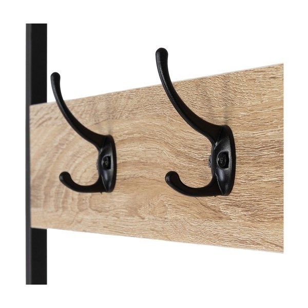 Priekšnama drēbju pakaramais ar plauktu Compactor Eliott-image-4