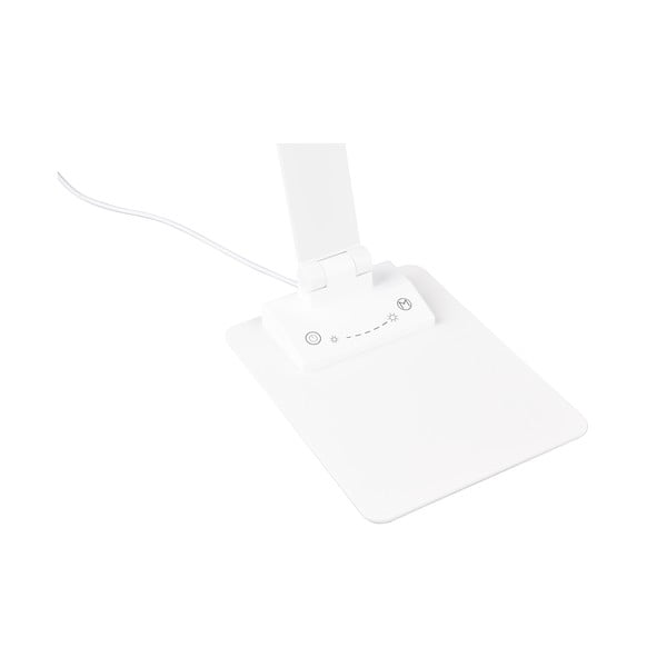 Balta LED galda lampa ar regulējamu spilgtumu (augstums 72 cm) Travis – Trio-image-4