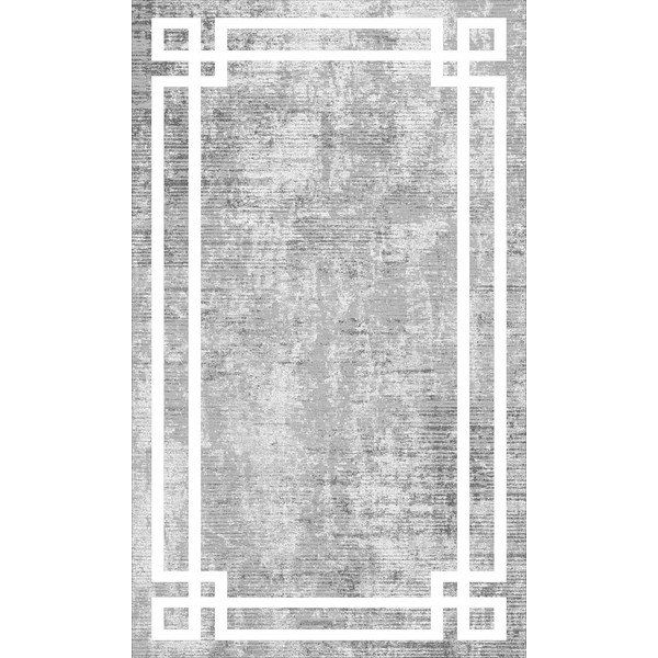 Pelēks mazgājams celiņa paklājs 80x300 cm Mano – Vitaus
