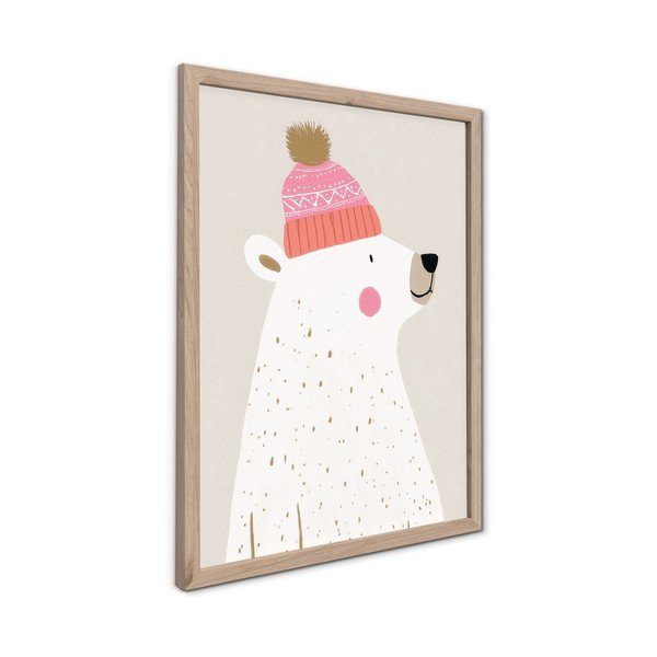 Bērnu plakāts 30x40 cm White Bear – Styler-image-4