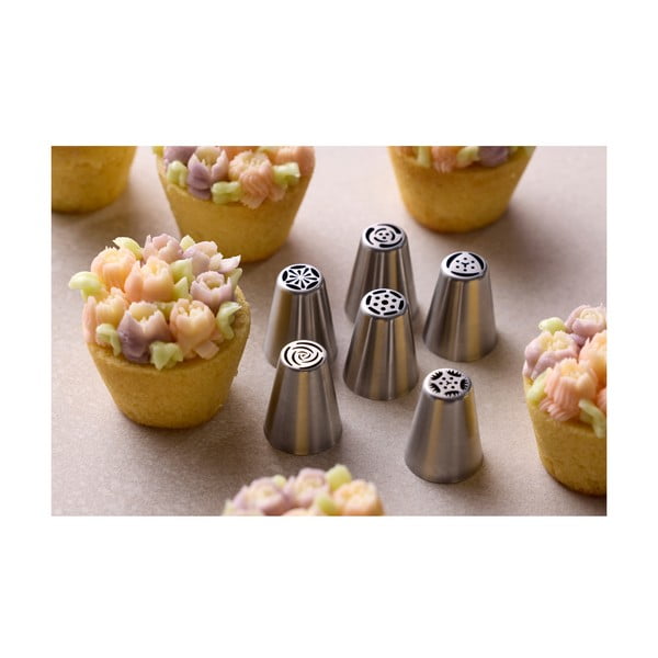 Uzgaļi dekorēšanai (7 gab.) Flower – Blomsterbergs-image-2